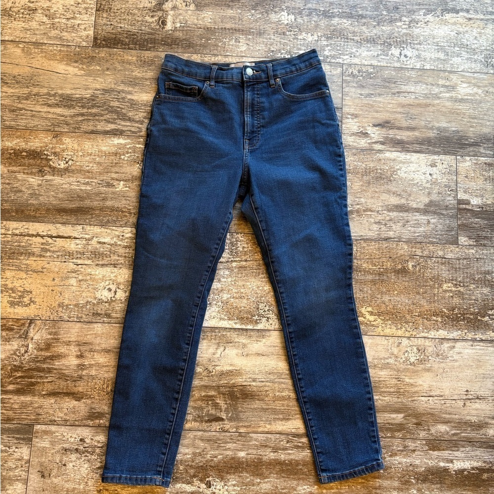 Everlane High Rise Skinny Ankle Jeans